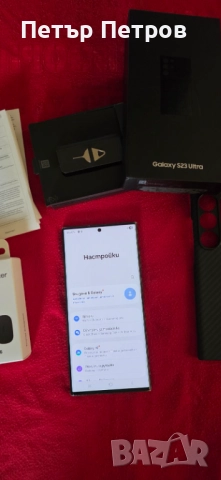 Samsung Galaxy S23 Ultra 512GB 12GB RAM Phantom Black ПЪЛЕН КОМПЛЕКТ!, снимка 3 - Samsung - 52638881