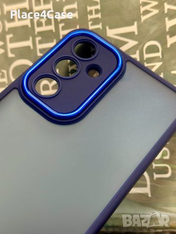 Силиконов калъф Matt за Samsung A54 blue, снимка 3 - Калъфи, кейсове - 46082667