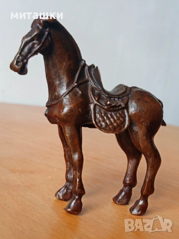 Метална фигурка кон, снимка 2 - Колекции - 53759162
