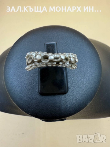 Сребърен пръстен, снимка 3 - Пръстени - 51468942