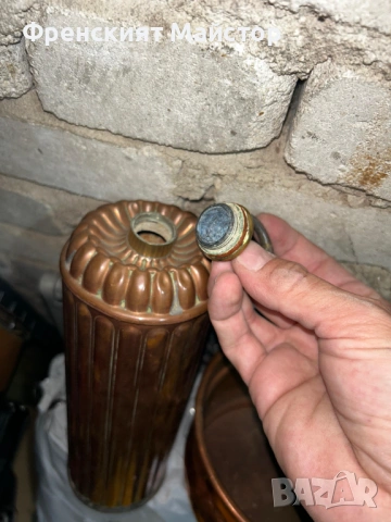 Старинен меден съд, снимка 2 - Други ценни предмети - 54126585