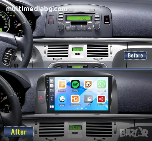 Мултимедия с операционна система Android за Hyundai Sonata NF съвместима с моделите от 2004 до 2008 , снимка 2 - Аксесоари и консумативи - 51091584