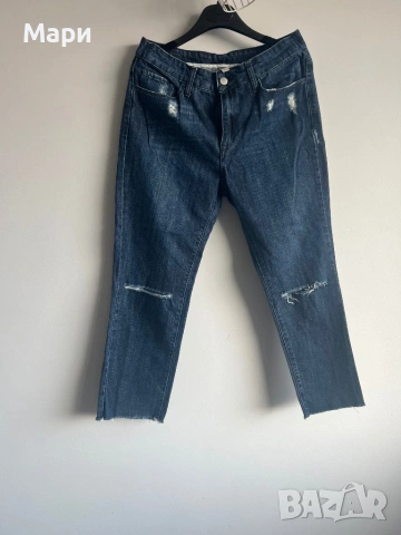 Сет дънки Mango premium, топ Mango, още един памучен топ