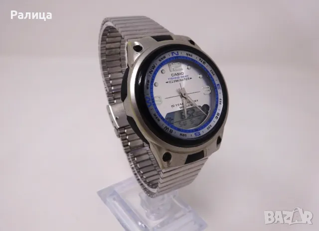 Мъжки кварцов часовник Casio с двойно време , снимка 3 - Мъжки - 50158118