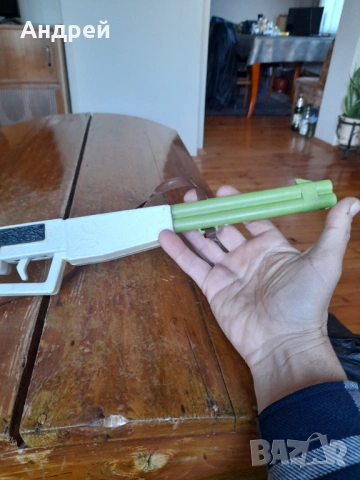 Стара детска играчка,пушка #9, снимка 3 - Други ценни предмети - 53849736