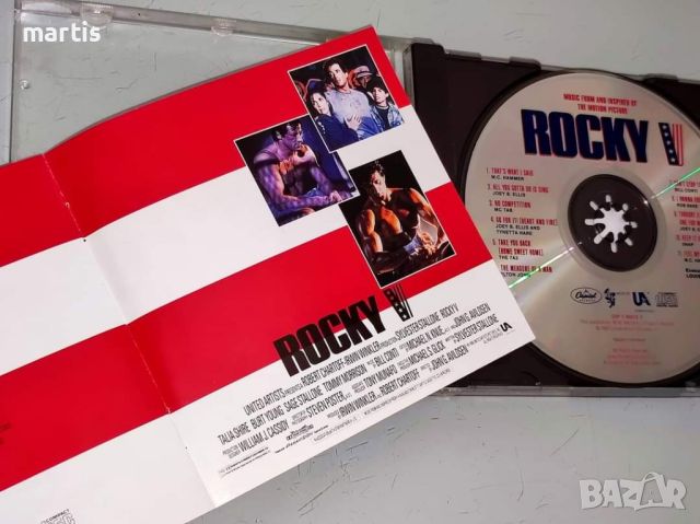 Rocky V Original Soundtrack CD , снимка 4 - CD дискове - 45469898