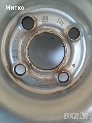 Желязна джанта 15 ка с гума за Опел Астра Ф OPEL ASTRA F, снимка 6 - Гуми и джанти - 53973350
