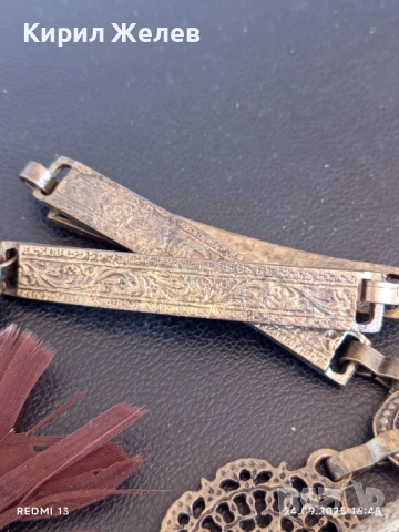 Дамски колан РЕТРО стил много красиво орнаментиран с камъни 27108, снимка 6 - Колани - 51823370