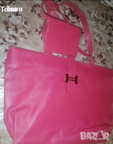 Нова Кожена Дамска Голяма Чанта , снимка 4 - Чанти - 50949393