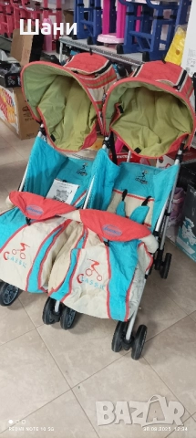 Детска количка за близнаци., снимка 2 - Детски колички - 51542738