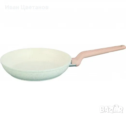 Тиган Voltz Nice, Кован алуминий, Мраморно покр., Индукция, Кремав меланж