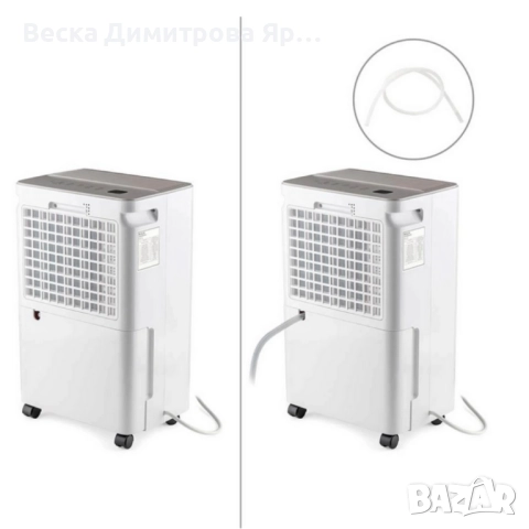 Влагоуловител Muhler MHD-10T25 – 10L/24h с йонизатор и карбонов филтър, снимка 7 - Влагоабсорбатори и влагоуловители - 52574043