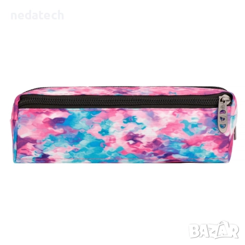 Ученически несесер 15NF36, Розов, 20x6x6 см., снимка 2 - Ученически пособия, канцеларски материали - 51575047