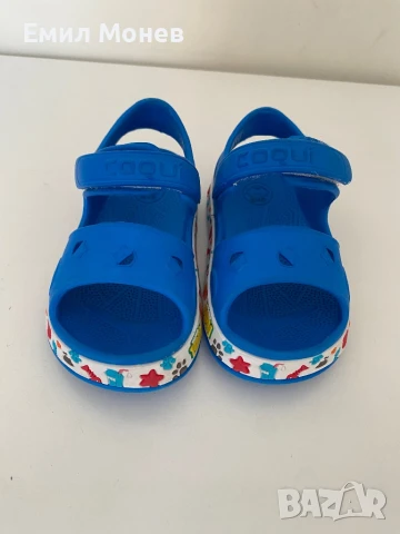 Детски сандали, джапанки “Coqui” 20 номер, снимка 2 - Детски сандали и чехли - 51240591