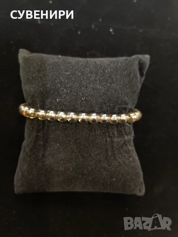 Гривна от естествен опушен кварц , снимка 1