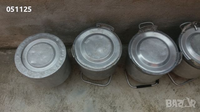 алуминиев гюм за мляко - 20 литра , снимка 16 - За селскостопански - 45221878