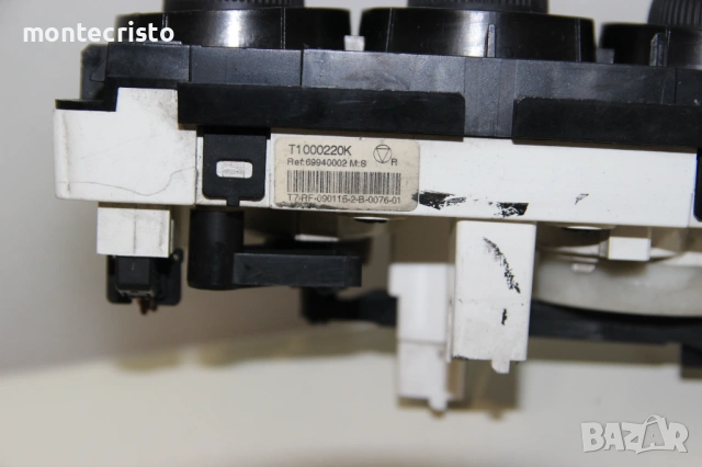 Панел климатик Peugeot 308 T7 (2007-2013г.) T1000220K управление климатроник, снимка 3 - Части - 53233442