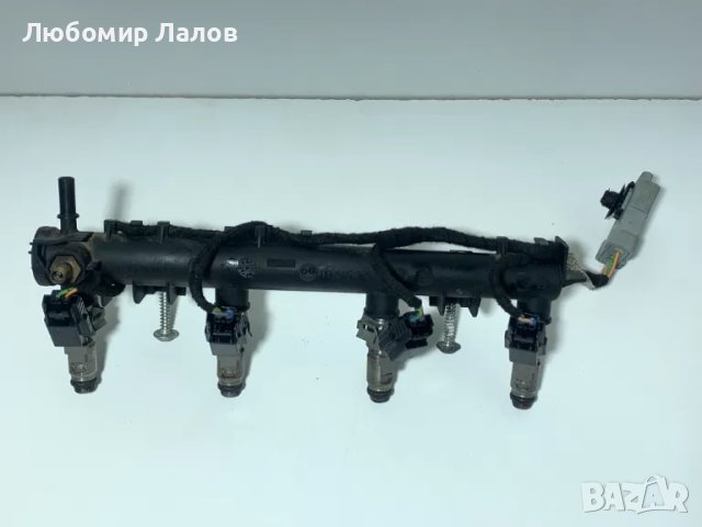 Рейка с дюзи за Ситроен Ц4 Citroen C4 /  9652451580 / 964424380, снимка 1 - Части - 49321959