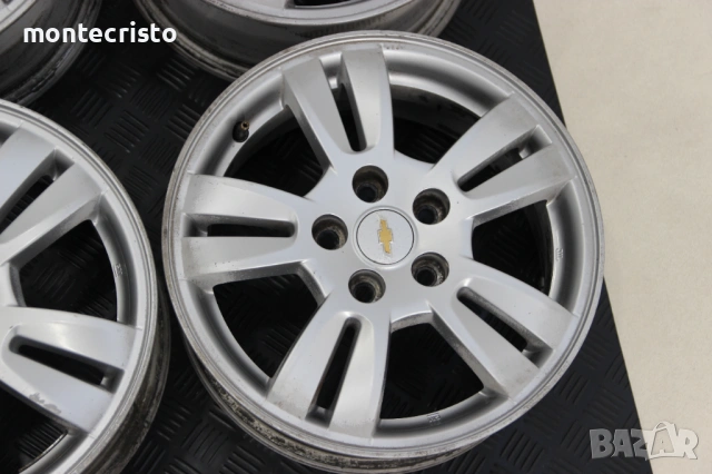 Алуминиеви джанти Chevrolet Aveo T300 (2011-2015г.) 15 цола / 5x105 / 56.6 / 95040750 Шевролет Авео, снимка 9 - Гуми и джанти - 53933375