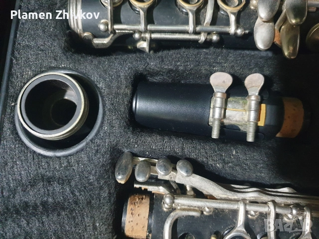 Стар кларинет в преносима оргинална чанта , снимка 3 - Антикварни и старинни предмети - 54188575