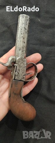 малък капсулен пистолет/бартер , снимка 6 - Антикварни и старинни предмети - 53086643