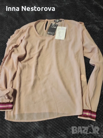 Блуза копринена М