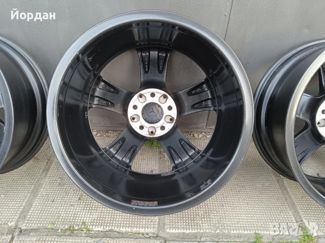 ОРИГИНАЛНИ джанти 18 ' цола 5x112 МЕРЦЕДЕС / MERCEDES BENZ ET38 8J + датчици, снимка 15 - Гуми и джанти - 54200716