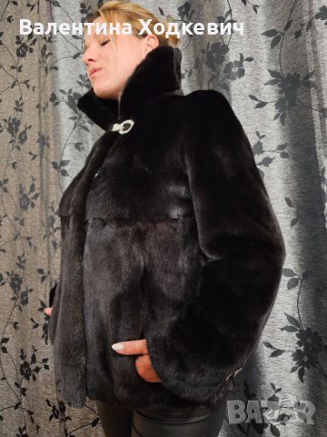 Луксозно палто от норка PKZ , снимка 6 - Палта, манта - 45557524