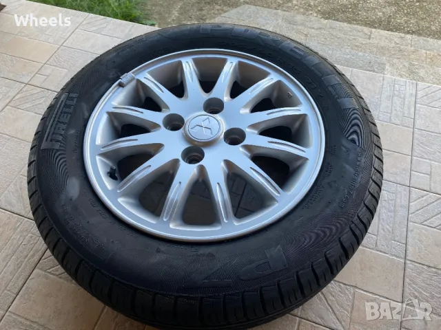 15" 4х114.3 Mitsubishi Original, снимка 5 - Гуми и джанти - 47316642