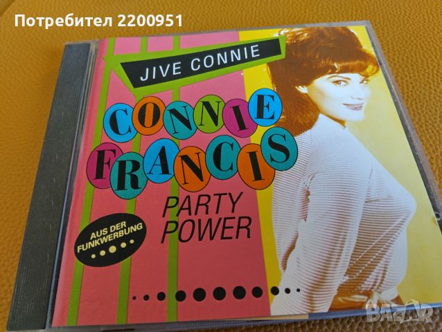 CONNIE FRANCIS, снимка 1 - CD дискове - 45633535