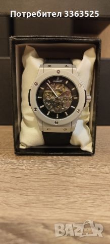 нов автоматичен,скелетон  Hublot , снимка 1 - Мъжки - 46130681