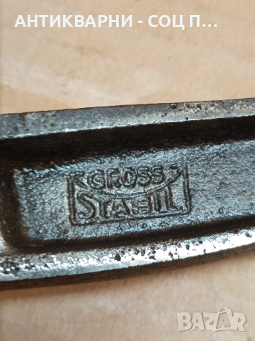 Стара Немска Дърводелска Стяга. НОМЕР 1650., снимка 5 - Антикварни и старинни предмети - 53750173