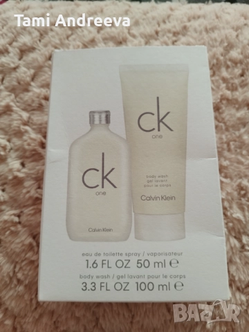 Calvin Klein тоалетна вода и лосион 