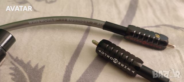 Wireworld Equinox 7 XLR to RCA 0.5m, снимка 2 - Друга електроника - 46650466