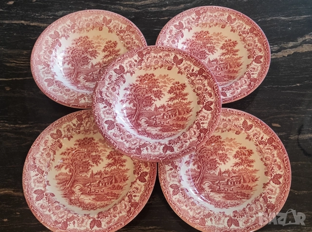 Английски дълбоки чинии