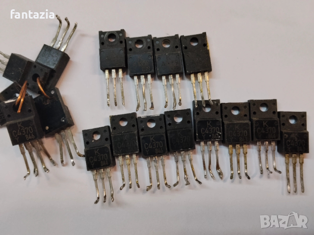 Оригинални транзистори  2SC4370 и 2SA1659 4370 1659, снимка 2 - Други - 38460680