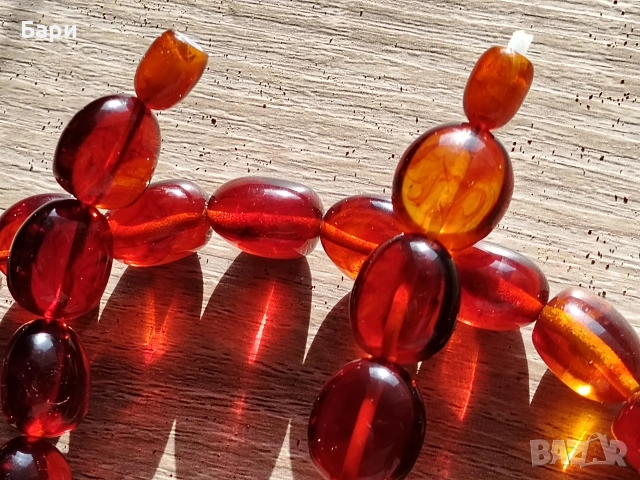 Красив гердан от кехлибар 2, снимка 7 - Колиета, медальони, синджири - 53601830