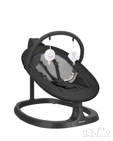 Електрическа люлка Zazu Black, снимка 11 - Детски люлки - 52982767