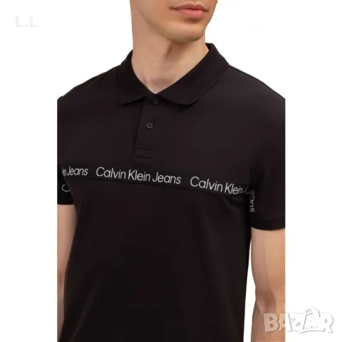 Мъжка тениска Calvin Klein Jeans, снимка 1 - Тениски - 48189651