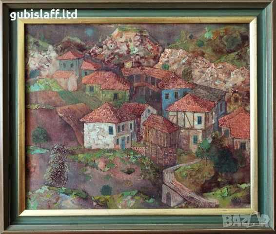 Картина, пейзаж, худ. Хинко Хинков, 1991 г.