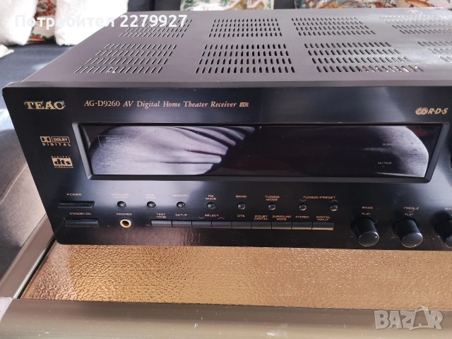 TEAC AG-D9260 Ресивър, снимка 3 - Ресийвъри, усилватели, смесителни пултове - 52927821