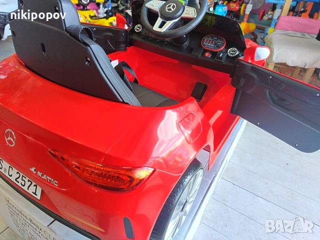 MERCEDES-BENZ 12V Акумулаторна кола CLS 350 червен, снимка 10 - Други - 53849507