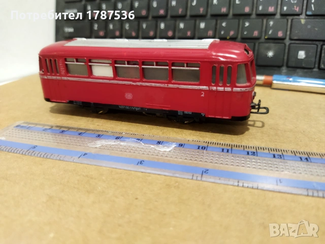 Marklin 3016 HO Scale DB Railbus , снимка 4 - Колекции - 53864667