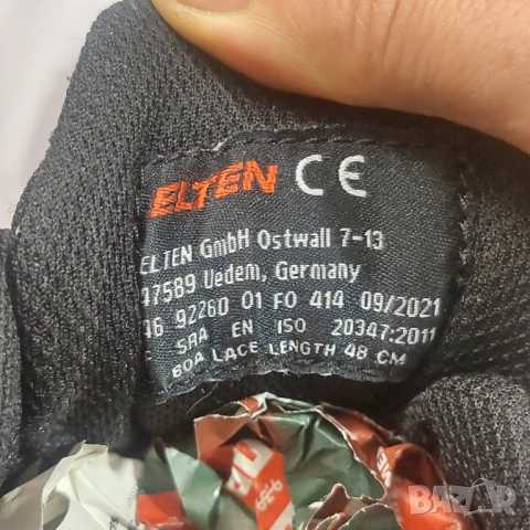 професионални работни обувки ELTEN KIOWA BOA номер 46 без бомбе , снимка 4 - Други - 52567254