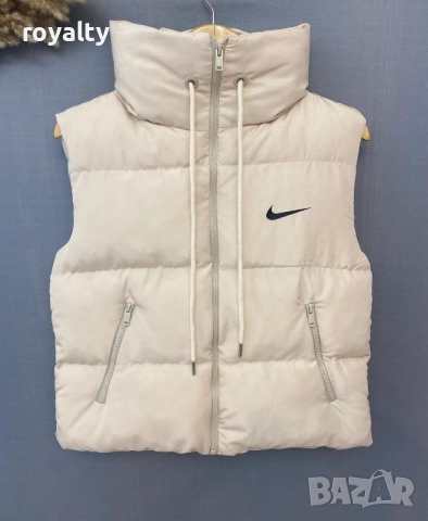 Nike бежов дамски елек 