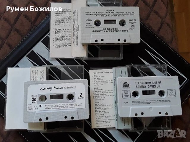 10 много запазени оригинални касети с КЪНТРИ музика, снимка 6 - Аудио касети - 53641582