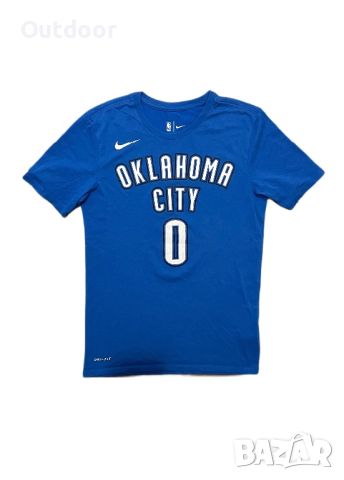 Мъжка тениска Nike x NBA Oklahoma City Thunder, снимка 1 - Тениски - 46397478