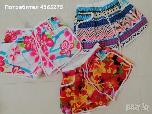 Ново❤️✅Къси дамски панталонки с джобчета❎S M L XL 🌞😍, снимка 2 - Панталони - 50556062
