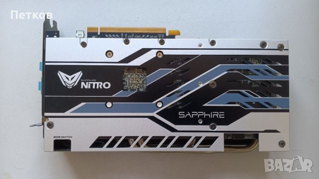 видеокарта Sapphire Radeon+ RX 580, 256-bit, 8GB, GDDR5, снимка 3 - Видеокарти - 46414808