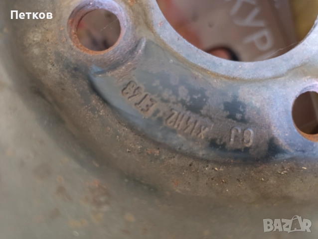 Стоманени джанти, снимка 4 - Гуми и джанти - 52235761